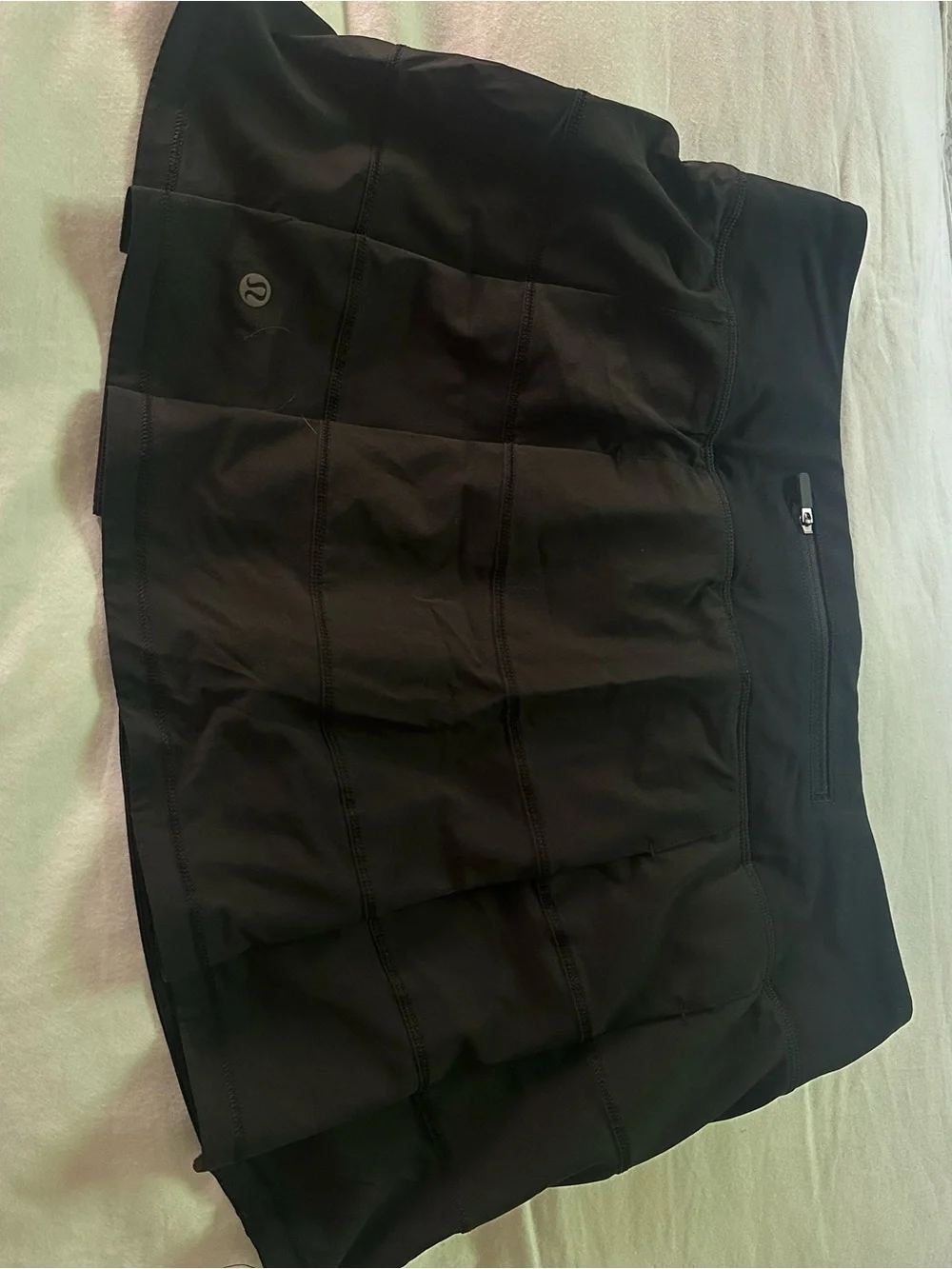 lululemon athletica Black tennis Skirt
